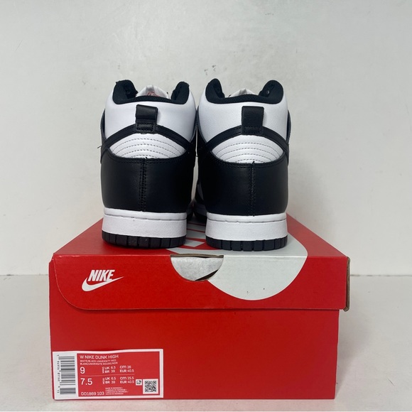 Nike Dunk High WMNS “Panda/Black White” 2022 - Picture 4 of 4